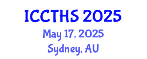 International Conference on Counter Terrorism and Human Security (ICCTHS) May 17, 2025 - Sydney, Australia