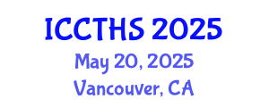 International Conference on Counter Terrorism and Human Security (ICCTHS) May 20, 2025 - Vancouver, Canada