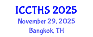 International Conference on Counter Terrorism and Human Security (ICCTHS) November 29, 2025 - Bangkok, Thailand