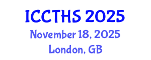 International Conference on Counter Terrorism and Human Security (ICCTHS) November 18, 2025 - London, United Kingdom