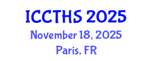 International Conference on Counter Terrorism and Human Security (ICCTHS) November 18, 2025 - Paris, France