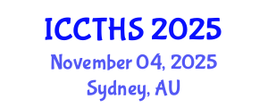 International Conference on Counter Terrorism and Human Security (ICCTHS) November 04, 2025 - Sydney, Australia