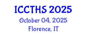 International Conference on Counter Terrorism and Human Security (ICCTHS) October 04, 2025 - Florence, Italy