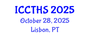 International Conference on Counter Terrorism and Human Security (ICCTHS) October 28, 2025 - Lisbon, Portugal