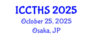 International Conference on Counter Terrorism and Human Security (ICCTHS) October 25, 2025 - Osaka, Japan