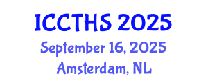 International Conference on Counter Terrorism and Human Security (ICCTHS) September 16, 2025 - Amsterdam, Netherlands