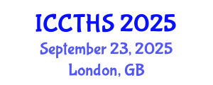 International Conference on Counter Terrorism and Human Security (ICCTHS) September 23, 2025 - London, United Kingdom