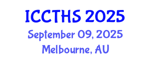 International Conference on Counter Terrorism and Human Security (ICCTHS) September 09, 2025 - Melbourne, Australia