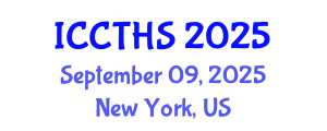 International Conference on Counter Terrorism and Human Security (ICCTHS) September 09, 2025 - New York, United States