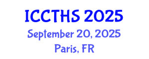 International Conference on Counter Terrorism and Human Security (ICCTHS) September 20, 2025 - Paris, France