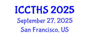 International Conference on Counter Terrorism and Human Security (ICCTHS) September 27, 2025 - San Francisco, United States