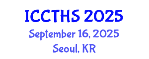 International Conference on Counter Terrorism and Human Security (ICCTHS) September 16, 2025 - Seoul, Republic of Korea