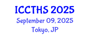 International Conference on Counter Terrorism and Human Security (ICCTHS) September 09, 2025 - Tokyo, Japan