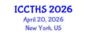 International Conference on Counter Terrorism and Human Security (ICCTHS) April 20, 2026 - New York, United States International Conference on Counter Terrorism and Human Security (ICCTHS) April 20, 2026 - New York, United States