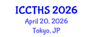International Conference on Counter Terrorism and Human Security (ICCTHS) April 20, 2026 - Tokyo, Japan International Conference on Counter Terrorism and Human Security (ICCTHS) April 20, 2026 - Tokyo, Japan