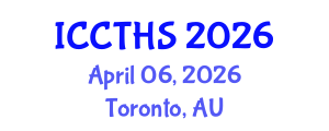 International Conference on Counter Terrorism and Human Security (ICCTHS) April 06, 2026 - Toronto, Australia International Conference on Counter Terrorism and Human Security (ICCTHS) April 06, 2026 - Toronto, Australia