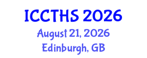 International Conference on Counter Terrorism and Human Security (ICCTHS) August 21, 2026 - Edinburgh, United Kingdom