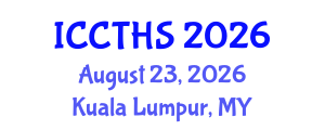 International Conference on Counter Terrorism and Human Security (ICCTHS) August 23, 2026 - Kuala Lumpur, Malaysia International Conference on Counter Terrorism and Human Security (ICCTHS) August 23, 2026 - Kuala Lumpur, Malaysia
