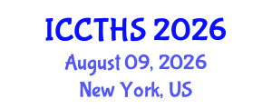 International Conference on Counter Terrorism and Human Security (ICCTHS) August 09, 2026 - New York, United States International Conference on Counter Terrorism and Human Security (ICCTHS) August 09, 2026 - New York, United States