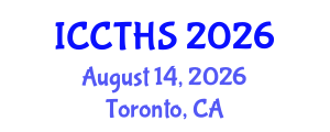 International Conference on Counter Terrorism and Human Security (ICCTHS) August 14, 2026 - Toronto, Canada International Conference on Counter Terrorism and Human Security (ICCTHS) August 14, 2026 - Toronto, Canada