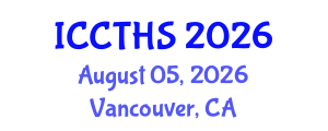 International Conference on Counter Terrorism and Human Security (ICCTHS) August 05, 2026 - Vancouver, Canada International Conference on Counter Terrorism and Human Security (ICCTHS) August 05, 2026 - Vancouver, Canada