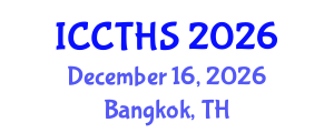 International Conference on Counter Terrorism and Human Security (ICCTHS) December 16, 2026 - Bangkok, Thailand International Conference on Counter Terrorism and Human Security (ICCTHS) December 16, 2026 - Bangkok, Thailand