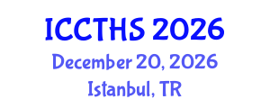 International Conference on Counter Terrorism and Human Security (ICCTHS) December 20, 2026 - Istanbul, Turkey International Conference on Counter Terrorism and Human Security (ICCTHS) December 20, 2026 - Istanbul, Turkey