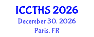 International Conference on Counter Terrorism and Human Security (ICCTHS) December 30, 2026 - Paris, France International Conference on Counter Terrorism and Human Security (ICCTHS) December 30, 2026 - Paris, France