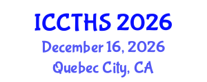 International Conference on Counter Terrorism and Human Security (ICCTHS) December 16, 2026 - Quebec City, Canada International Conference on Counter Terrorism and Human Security (ICCTHS) December 16, 2026 - Quebec City, Canada