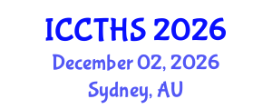 International Conference on Counter Terrorism and Human Security (ICCTHS) December 02, 2026 - Sydney, Australia