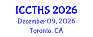 International Conference on Counter Terrorism and Human Security (ICCTHS) December 09, 2026 - Toronto, Canada International Conference on Counter Terrorism and Human Security (ICCTHS) December 09, 2026 - Toronto, Canada