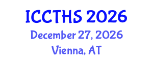 International Conference on Counter Terrorism and Human Security (ICCTHS) December 27, 2026 - Vienna, Austria International Conference on Counter Terrorism and Human Security (ICCTHS) December 27, 2026 - Vienna, Austria