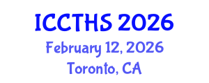International Conference on Counter Terrorism and Human Security (ICCTHS) February 12, 2026 - Toronto, Canada International Conference on Counter Terrorism and Human Security (ICCTHS) February 12, 2026 - Toronto, Canada