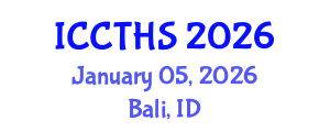 International Conference on Counter Terrorism and Human Security (ICCTHS) January 05, 2026 - Bali, Indonesia International Conference on Counter Terrorism and Human Security (ICCTHS) January 05, 2026 - Bali, Indonesia