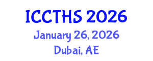 International Conference on Counter Terrorism and Human Security (ICCTHS) January 26, 2026 - Dubai, United Arab Emirates International Conference on Counter Terrorism and Human Security (ICCTHS) January 26, 2026 - Dubai, United Arab Emirates
