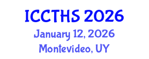 International Conference on Counter Terrorism and Human Security (ICCTHS) January 12, 2026 - Montevideo, Uruguay International Conference on Counter Terrorism and Human Security (ICCTHS) January 12, 2026 - Montevideo, Uruguay