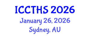 International Conference on Counter Terrorism and Human Security (ICCTHS) January 26, 2026 - Sydney, Australia International Conference on Counter Terrorism and Human Security (ICCTHS) January 26, 2026 - Sydney, Australia