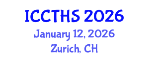 International Conference on Counter Terrorism and Human Security (ICCTHS) January 12, 2026 - Zurich, Switzerland International Conference on Counter Terrorism and Human Security (ICCTHS) January 12, 2026 - Zurich, Switzerland