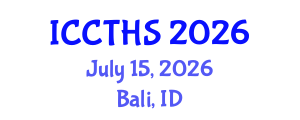 International Conference on Counter Terrorism and Human Security (ICCTHS) July 15, 2026 - Bali, Indonesia International Conference on Counter Terrorism and Human Security (ICCTHS) July 15, 2026 - Bali, Indonesia