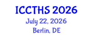 International Conference on Counter Terrorism and Human Security (ICCTHS) July 22, 2026 - Berlin, Germany International Conference on Counter Terrorism and Human Security (ICCTHS) July 22, 2026 - Berlin, Germany