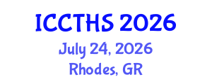 International Conference on Counter Terrorism and Human Security (ICCTHS) July 24, 2026 - Rhodes, Greece International Conference on Counter Terrorism and Human Security (ICCTHS) July 24, 2026 - Rhodes, Greece