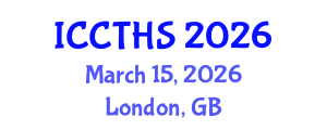 International Conference on Counter Terrorism and Human Security (ICCTHS) March 15, 2026 - London, United Kingdom