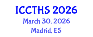 International Conference on Counter Terrorism and Human Security (ICCTHS) March 30, 2026 - Madrid, Spain International Conference on Counter Terrorism and Human Security (ICCTHS) March 30, 2026 - Madrid, Spain