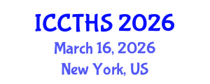 International Conference on Counter Terrorism and Human Security (ICCTHS) March 16, 2026 - New York, United States International Conference on Counter Terrorism and Human Security (ICCTHS) March 16, 2026 - New York, United States