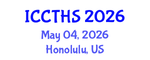 International Conference on Counter Terrorism and Human Security (ICCTHS) May 04, 2026 - Honolulu, United States International Conference on Counter Terrorism and Human Security (ICCTHS) May 04, 2026 - Honolulu, United States