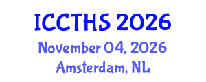 International Conference on Counter Terrorism and Human Security (ICCTHS) November 04, 2026 - Amsterdam, Netherlands International Conference on Counter Terrorism and Human Security (ICCTHS) November 04, 2026 - Amsterdam, Netherlands