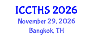 International Conference on Counter Terrorism and Human Security (ICCTHS) November 29, 2026 - Bangkok, Thailand International Conference on Counter Terrorism and Human Security (ICCTHS) November 29, 2026 - Bangkok, Thailand