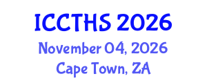 International Conference on Counter Terrorism and Human Security (ICCTHS) November 04, 2026 - Cape Town, South Africa International Conference on Counter Terrorism and Human Security (ICCTHS) November 04, 2026 - Cape Town, South Africa
