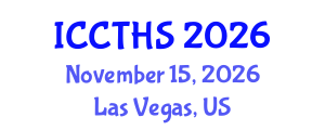 International Conference on Counter Terrorism and Human Security (ICCTHS) November 15, 2026 - Las Vegas, United States International Conference on Counter Terrorism and Human Security (ICCTHS) November 15, 2026 - Las Vegas, United States