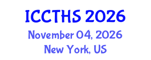 International Conference on Counter Terrorism and Human Security (ICCTHS) November 04, 2026 - New York, United States International Conference on Counter Terrorism and Human Security (ICCTHS) November 04, 2026 - New York, United States